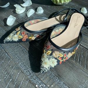 Christian Dior new condition ballerina flats. Limited edition size 7/ 37.5